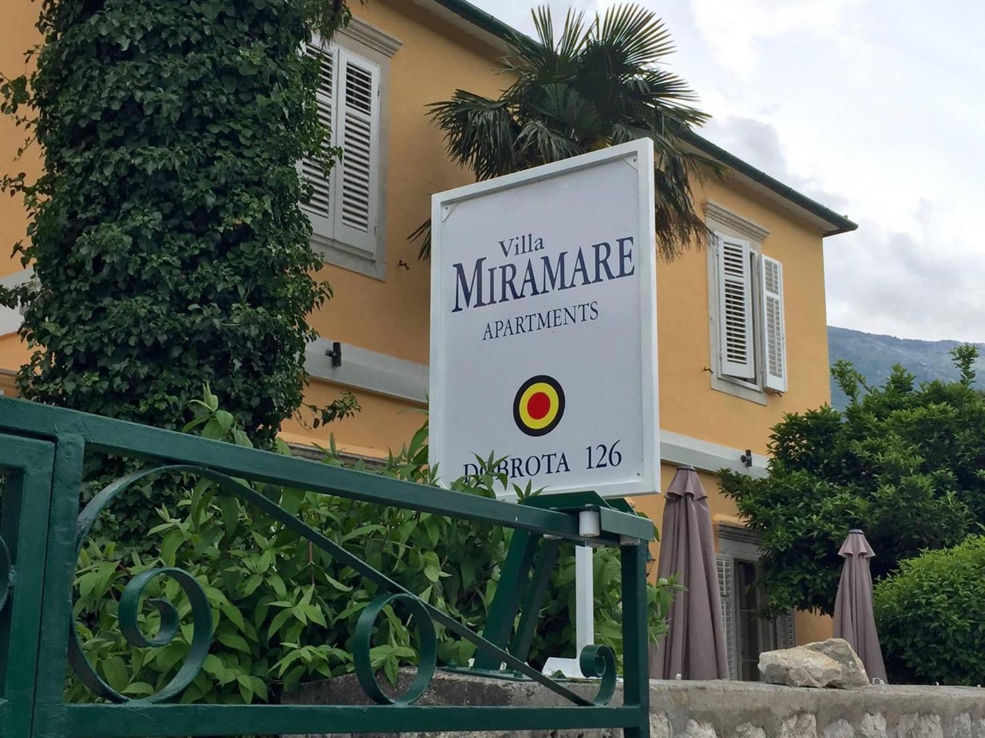 Villa Miramare , Dobrota Seafront Κότορ Εξωτερικό φωτογραφία